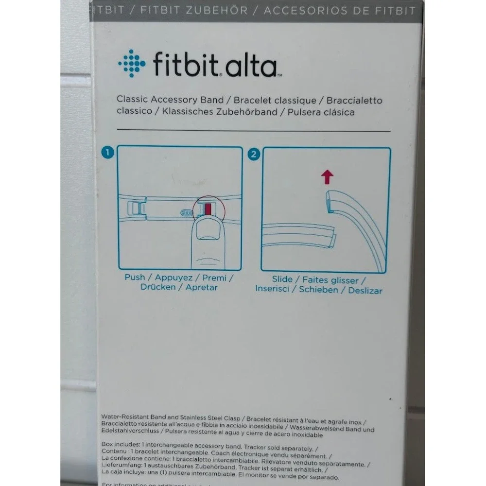 Fitbit‎ Alta Classic Accessory Band Bracelet Purple New in Box Women's